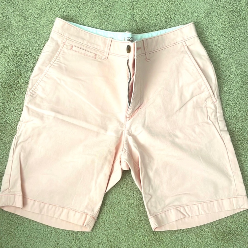 PENGUIN MENS PINK STRETCH SHORTS SIZE 31,  7” INSEAM